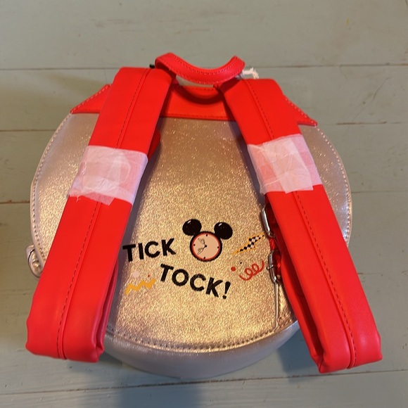 NWT Disney Loungefly Mickey clock/watch bag and wallet - Picture 6 of 12